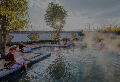 Dali geothermal country  resort